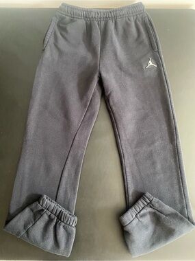 🖤 Jordan Youth Fleece Jogger Pants – Black – Size 10/12 🖤